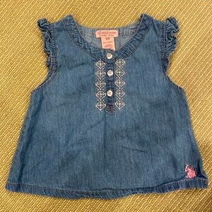 Polo denim shirt